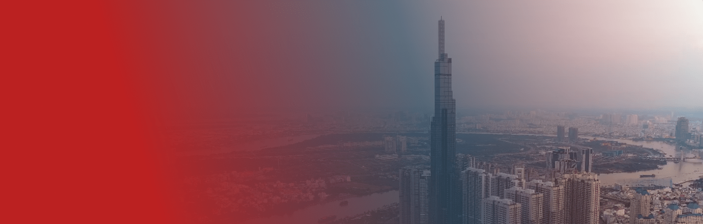 Ho Chi Minh City skyline featuring Landmark 81, symbolizing Vietnam's growing business hub potential.